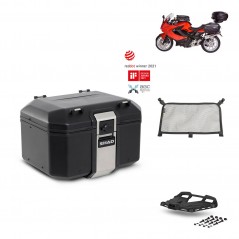 SHAD Baul trasero + parrilla soporte montaje accesorios TR48 TERRA BLACK EDITION KIT-450624