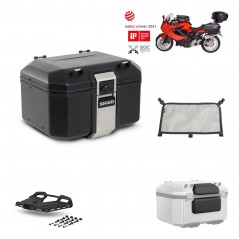 SHAD Baul trasero + parrilla soporte montaje accesorios TR48 TERRA BLACK EDITION KIT-450625