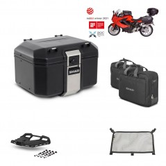 SHAD Baul trasero + parrilla soporte montaje accesorios TR48 TERRA BLACK EDITION KIT-450628