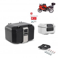 SHAD Baul trasero + parrilla soporte montaje accesorios TR48 TERRA BLACK EDITION KIT-450630