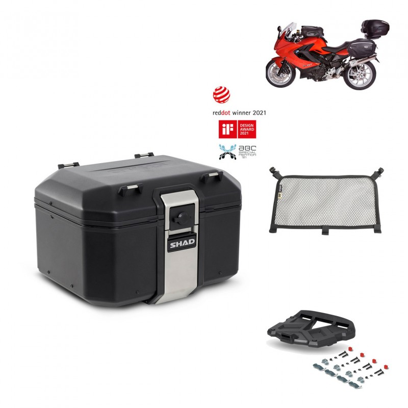SHAD Rear trunk + grill mounting bracket accessories TR48 TERRA BLACK EDITION KIT-450631