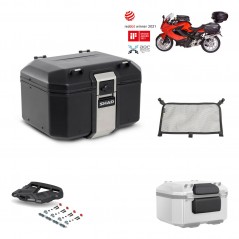 SHAD Baul trasero + parrilla soporte montaje accesorios TR48 TERRA BLACK EDITION KIT-450632