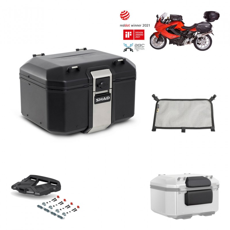 SHAD Rear trunk + grill mounting bracket accessories TR48 TERRA BLACK EDITION KIT-450632