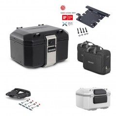 SHAD Baul trasero + parrilla soporte montaje accesorios TR48 TERRA BLACK EDITION KIT-450657
