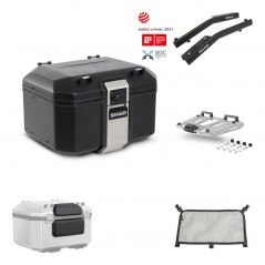 SHAD Baul trasero + parrilla soporte montaje accesorios TR48 TERRA BLACK EDITION KIT-450686