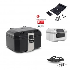 SHAD Baul trasero + parrilla soporte montaje accesorios TR48 TERRA BLACK EDITION KIT-450715