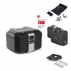 SHAD Rear trunk + grill mounting bracket accessories TR48 TERRA BLACK EDITION KIT-450725