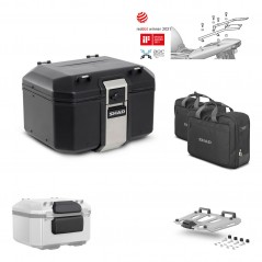 SHAD Baul trasero + parrilla soporte montaje accesorios TR48 TERRA BLACK EDITION KIT-450734