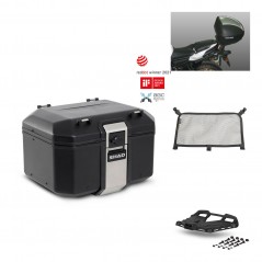 SHAD Baul trasero + parrilla soporte montaje accesorios TR48 TERRA BLACK EDITION KIT-450762
