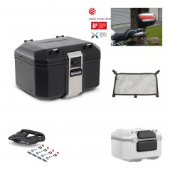 SHAD Baul trasero + parrilla soporte montaje accesorios TR48 TERRA BLACK EDITION KIT-450816