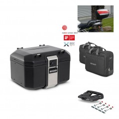 SHAD Rear trunk + grill mounting bracket accessories TR48 TERRA BLACK EDITION KIT-450817