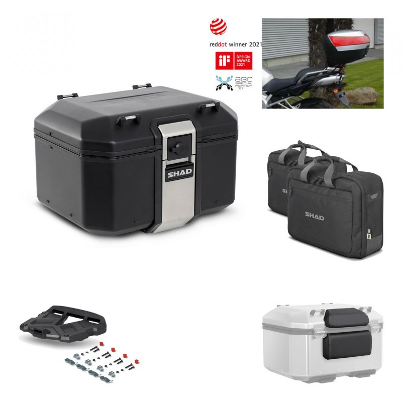 SHAD Rear trunk + grill mounting bracket accessories TR48 TERRA BLACK EDITION KIT-450818