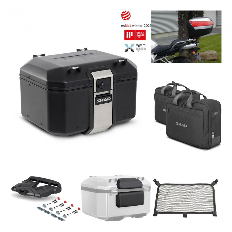 SHAD Rear trunk + grill mounting bracket accessories TR48 TERRA BLACK EDITION KIT-450820