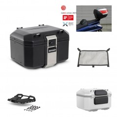 SHAD Baul trasero + parrilla soporte montaje accesorios TR48 TERRA BLACK EDITION KIT-450832