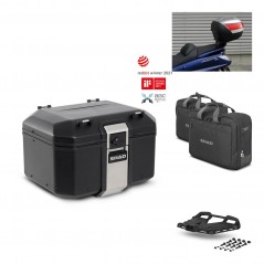 SHAD Rear trunk + grill mounting bracket accessories TR48 TERRA BLACK EDITION KIT-450833