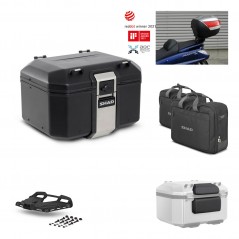 SHAD Baul trasero + parrilla soporte montaje accesorios TR48 TERRA BLACK EDITION KIT-450834