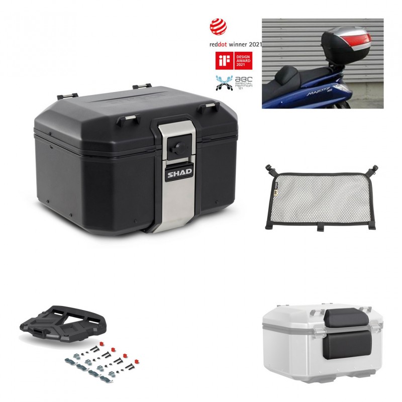SHAD Rear trunk + grill mounting bracket accessories TR48 TERRA BLACK EDITION KIT-450839