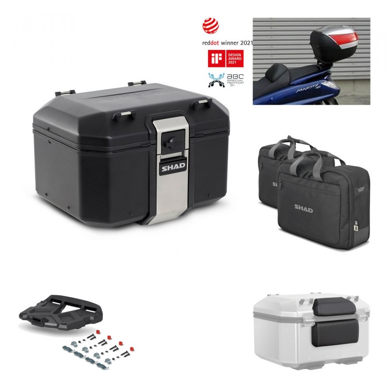 SHAD Rear trunk + grill mounting bracket accessories TR48 TERRA BLACK EDITION KIT-450841