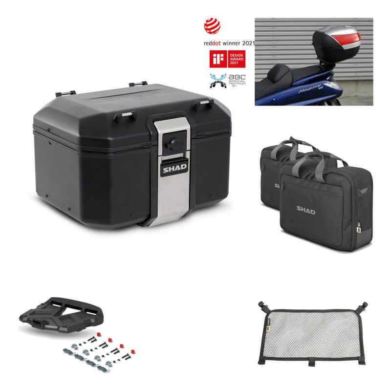 SHAD Rear trunk + grill mounting bracket accessories TR48 TERRA BLACK EDITION KIT-450842