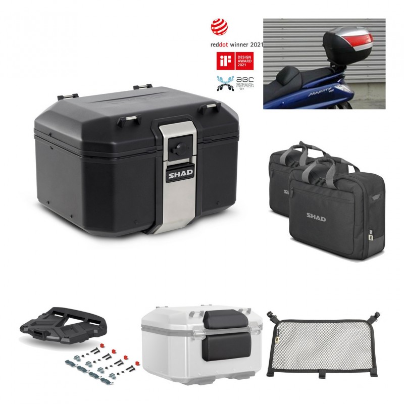 SHAD Rear trunk + grill mounting bracket accessories TR48 TERRA BLACK EDITION KIT-450843
