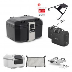 SHAD Baul trasero + parrilla soporte montaje accesorios TR48 TERRA BLACK EDITION KIT-450874