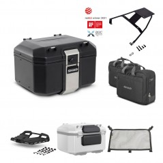 SHAD Baul trasero + parrilla soporte montaje accesorios TR48 TERRA BLACK EDITION KIT-450882