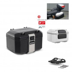 SHAD Baul trasero + parrilla soporte montaje accesorios TR48 TERRA BLACK EDITION KIT-450945