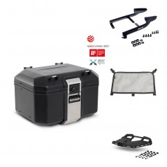 SHAD Baul trasero + parrilla soporte montaje accesorios TR48 TERRA BLACK EDITION KIT-450992