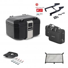 SHAD Rear trunk + grill mounting bracket accessories TR48 TERRA BLACK EDITION KIT-451003
