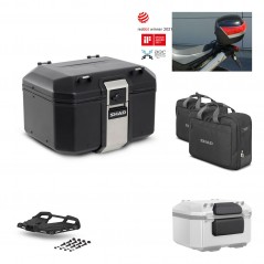 SHAD Baul trasero + parrilla soporte montaje accesorios TR48 TERRA BLACK EDITION KIT-451041