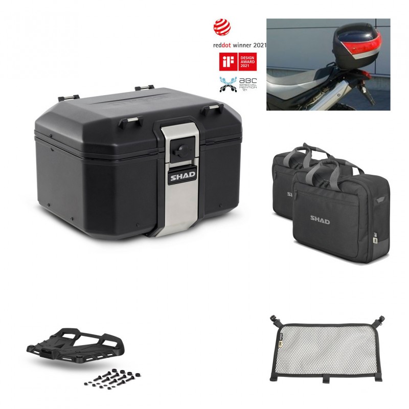 SHAD Rear trunk + grill mounting bracket accessories TR48 TERRA BLACK EDITION KIT-451042