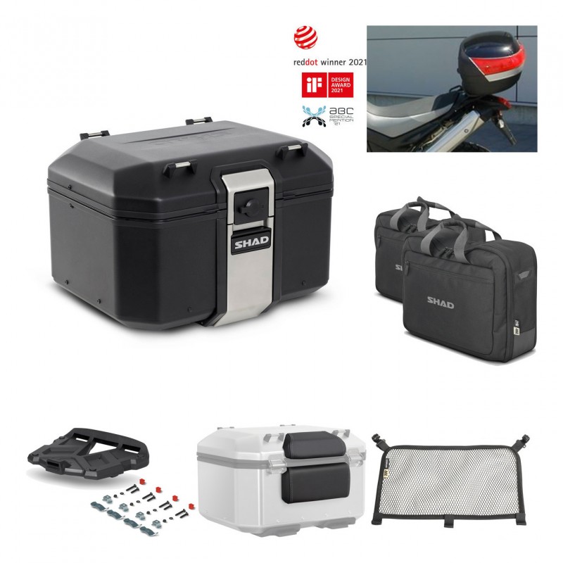 SHAD Rear trunk + grill mounting bracket accessories TR48 TERRA BLACK EDITION KIT-451050
