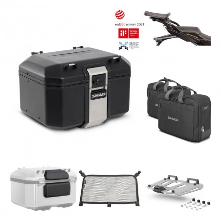 SHAD Rear trunk + grill mounting bracket accessories TR48 TERRA BLACK EDITION KIT-451104