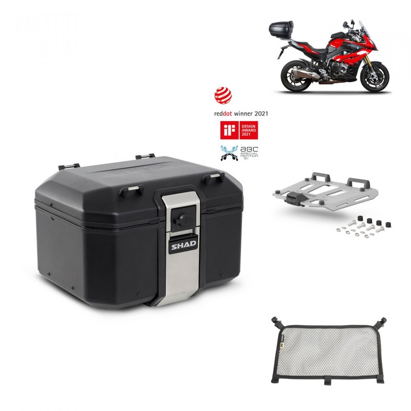 SHAD Rear trunk + grill mounting bracket accessories TR48 TERRA BLACK EDITION KIT-451145