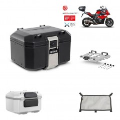 SHAD Baul trasero + parrilla soporte montaje accesorios TR48 TERRA BLACK EDITION KIT-451146