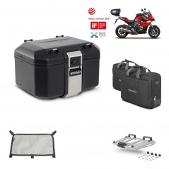 SHAD Baul trasero + parrilla soporte montaje accesorios TR48 TERRA BLACK EDITION KIT-451149