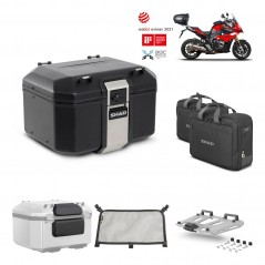 SHAD Rear trunk + grill mounting bracket accessories TR48 TERRA BLACK EDITION KIT-451150