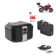 SHAD Rear trunk + grill mounting bracket accessories TR48 TERRA BLACK EDITION KIT-451178