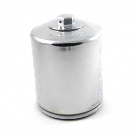 Filter, oil, chrome  HIFLOFILTRO Racing HF171CRC