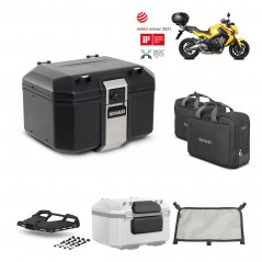 SHAD Baul trasero + parrilla soporte montaje accesorios TR48 TERRA BLACK EDITION KIT-451204