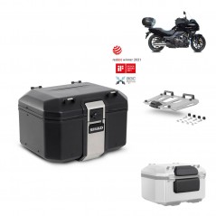 SHAD Baul trasero + parrilla soporte montaje accesorios TR48 TERRA BLACK EDITION KIT-451213