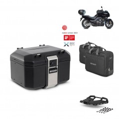 SHAD Baul trasero + parrilla soporte montaje accesorios TR48 TERRA BLACK EDITION KIT-451224