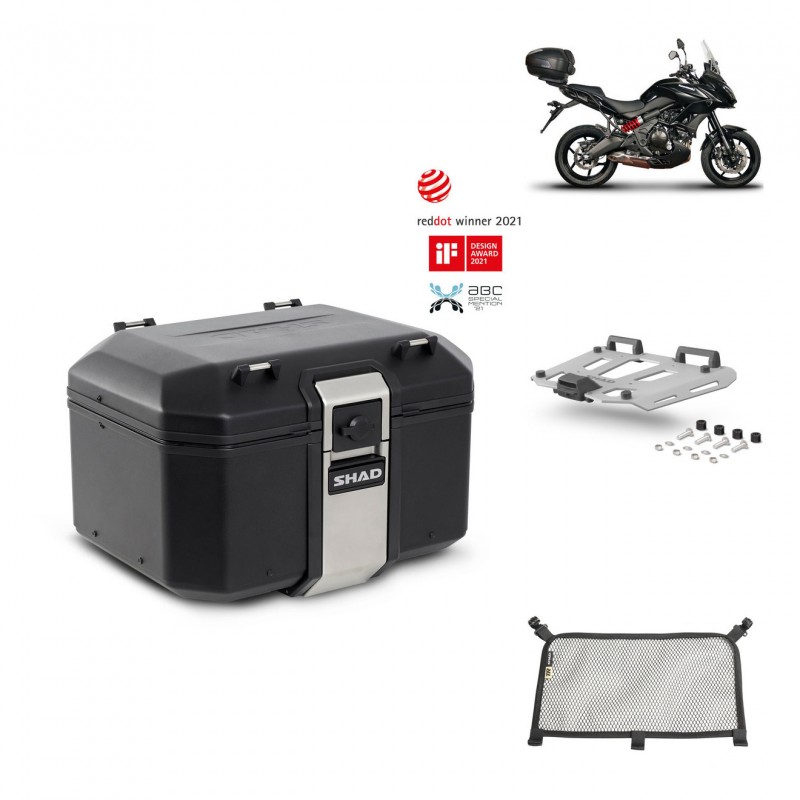 SHAD Rear trunk + grill mounting bracket accessories TR48 TERRA BLACK EDITION KIT-451260