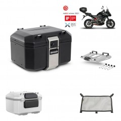 SHAD Baul trasero + parrilla soporte montaje accesorios TR48 TERRA BLACK EDITION KIT-451261
