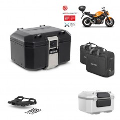SHAD Rear trunk + grill mounting bracket accessories TR48 TERRA BLACK EDITION KIT-451455