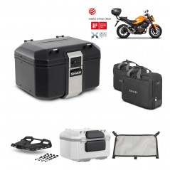 SHAD Rear trunk + grill mounting bracket accessories TR48 TERRA BLACK EDITION KIT-451457