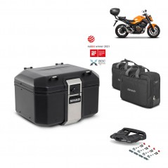 SHAD Rear trunk + grill mounting bracket accessories TR48 TERRA BLACK EDITION KIT-451461