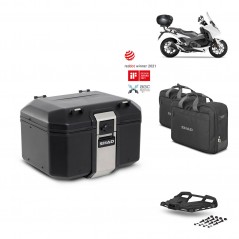 SHAD Baul trasero + parrilla soporte montaje accesorios TR48 TERRA BLACK EDITION KIT-451500