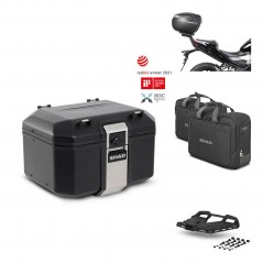 SHAD Rear trunk + grill mounting bracket accessories TR48 TERRA BLACK EDITION KIT-451615