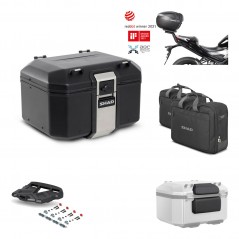 SHAD Baul trasero + parrilla soporte montaje accesorios TR48 TERRA BLACK EDITION KIT-451623